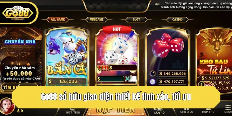 Giới thiệu cổng game Go88