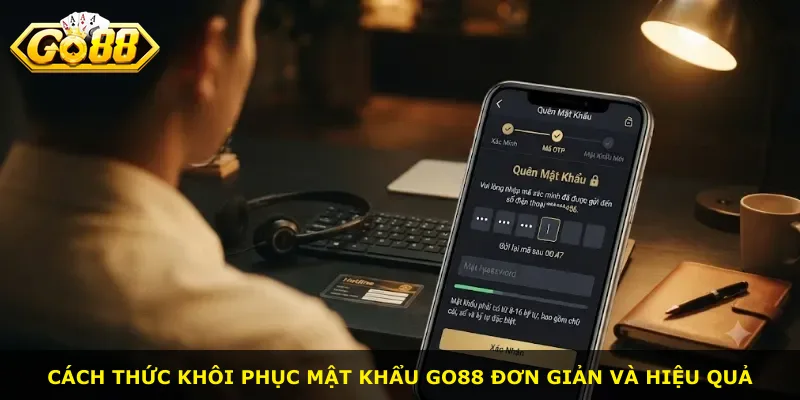Cách thức khôi phục mật khẩu Go88 đơn giản và hiệu quả
