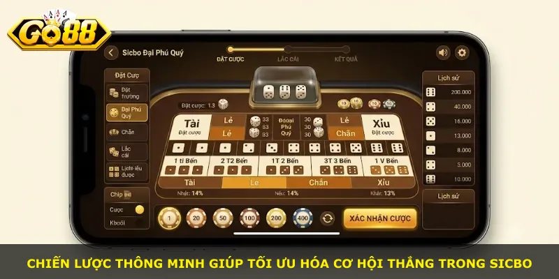 Chiến lược thông minh giúp tối ưu hóa cơ hội thắng trong Sicbo