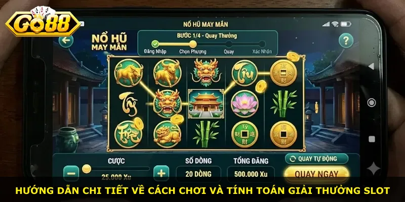Hướng dẫn chi tiết về cách chơi và tính toán giải thưởng slot