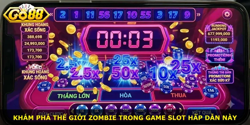 Khám phá thế giới zombie trong game slot hấp dẫn này
