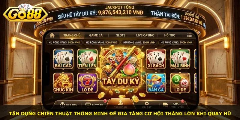 Tận dụng chiến thuật thông minh để gia tăng cơ hội thắng lớn khi quay hũ