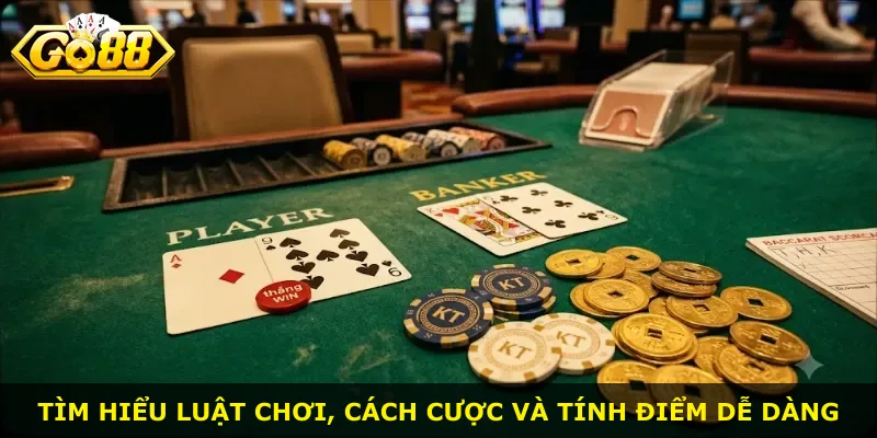 Tìm hiểu luật chơi, cách cược và tính điểm dễ dàng