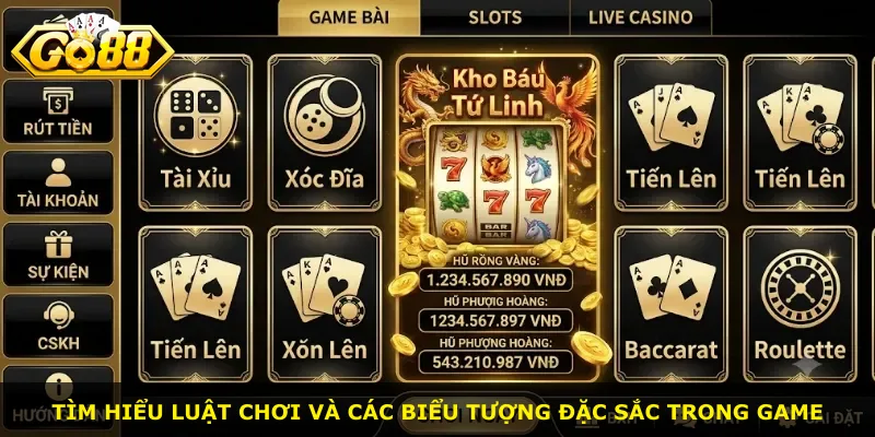 Tìm hiểu luật chơi và các biểu tượng đặc sắc trong game